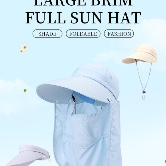 Outdoor bicycling climbing detachable sunshade sunhat ultraviolet-proof 1 Hat - Picture 11 of 16